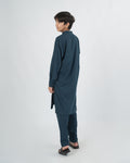 Boys' Plain Poly Viscose Shalwar Kameez