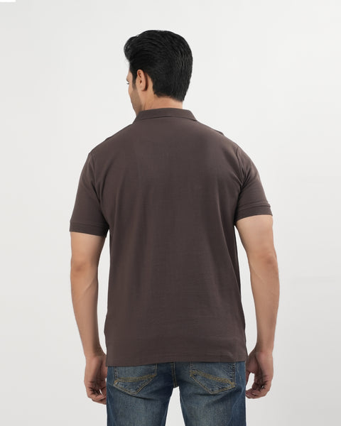 Solid Pique Polo T-Shirt