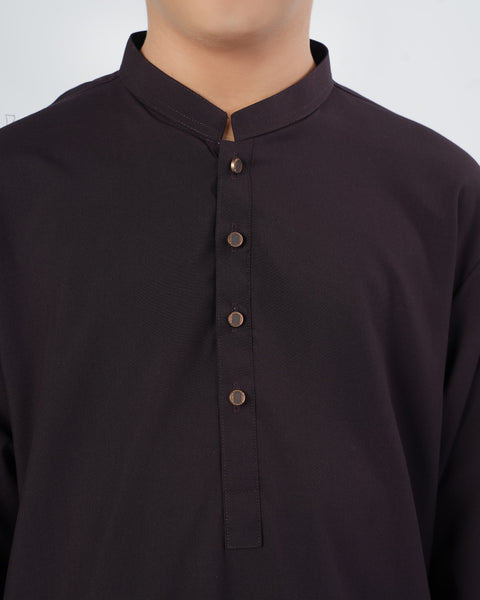 Boy's Plain Shalwar Kameez