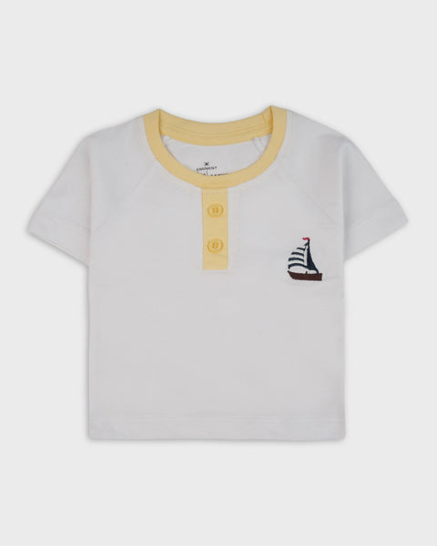 Newborn Boys Single Jersey Co-Ord Set