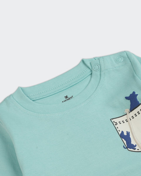 Newborn Boys Half Sleeves T-Shirt