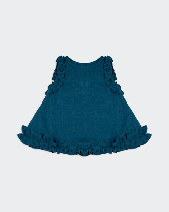 Newborn Girls Woven Frock