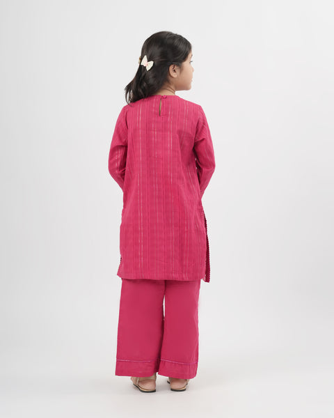 Girls' Signature Embroidered 2Pc Suit