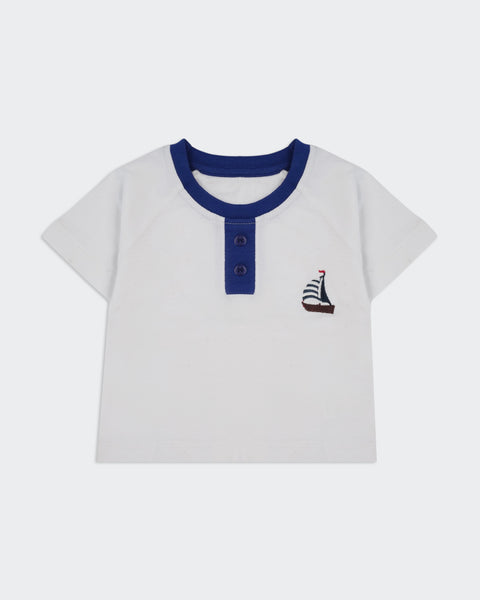 Newborn Boys Single Jersey Co-Ord Set