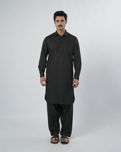 Eminent Men's Plain Shalwar Suit