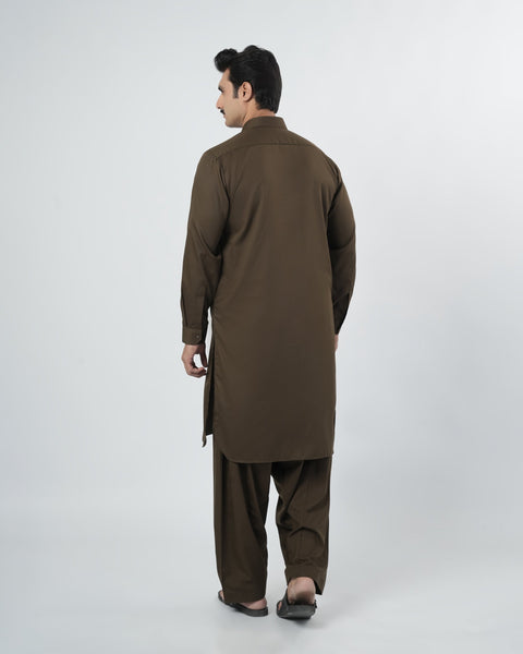 Eminent Men's Plain Shalwar Suit
