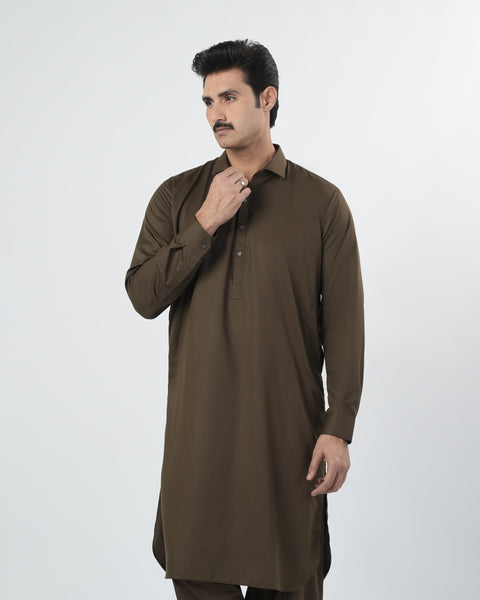 Eminent Men's Plain Shalwar Suit