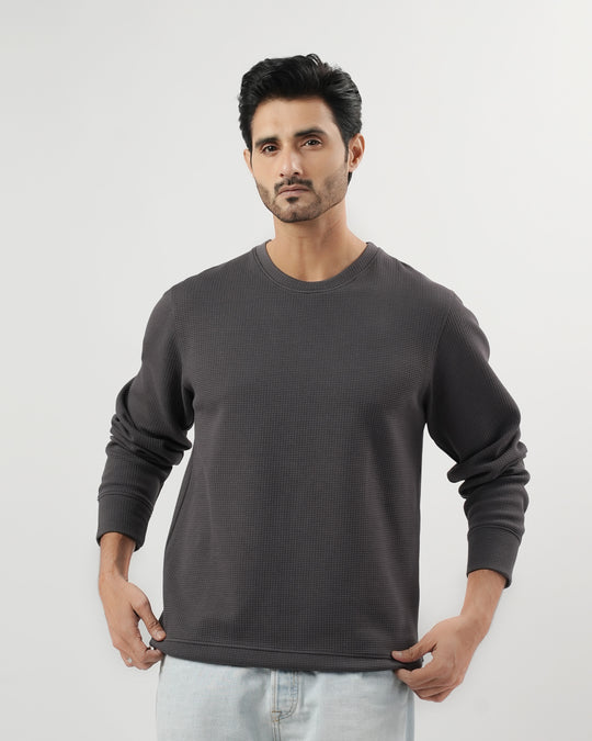Men's Knitted Sweatshirt