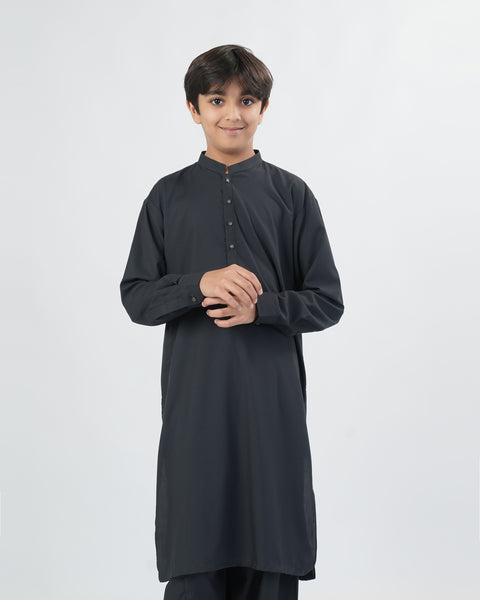 Boy's Plain Shalwar Kameez