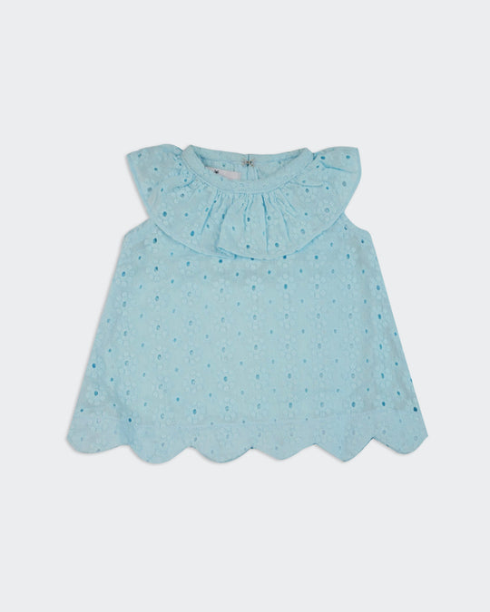 Newborn Girls Woven Frock