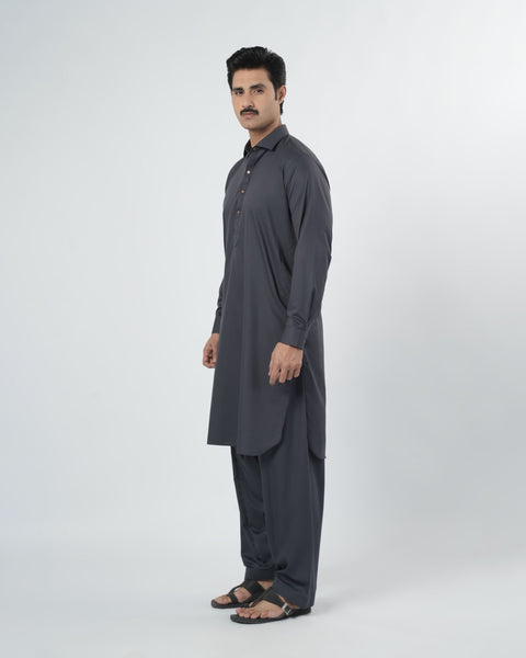 Eminent Men's Plain Shalwar Suit