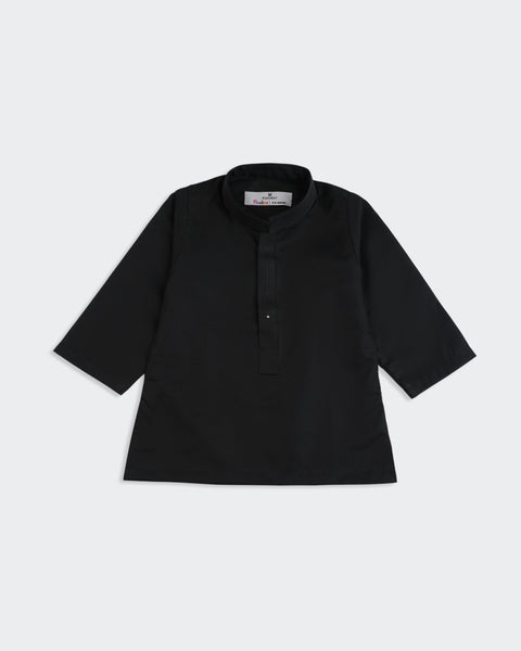 Newborn Boy Plain Cotton Kurta Shalwar