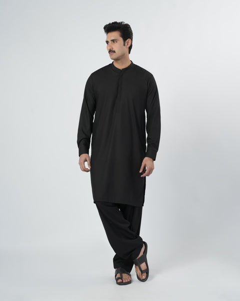Eminent Men's Plain Shalwar Suit