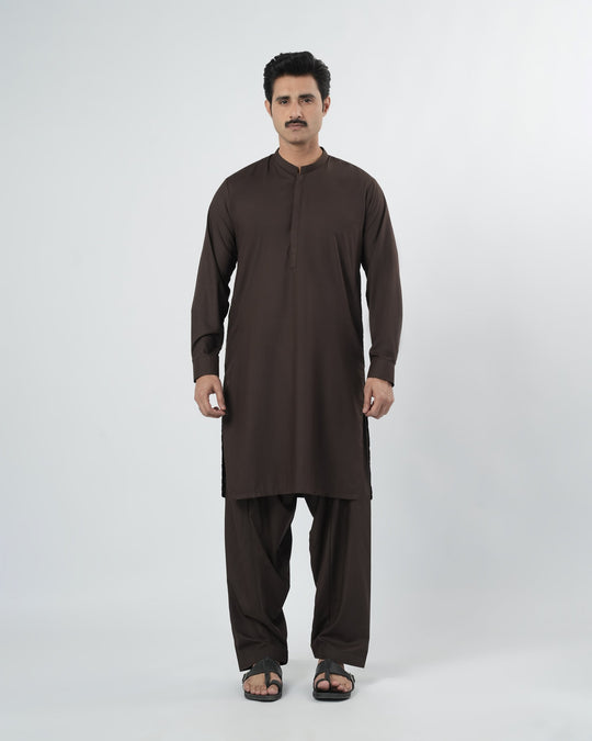 Eminent Men's Plain Shalwar Suit