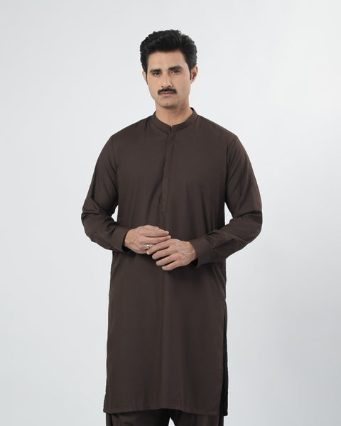 Eminent Men's Plain Shalwar Suit