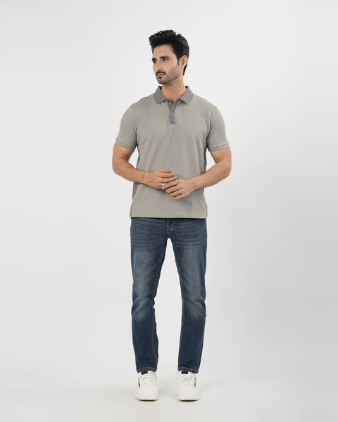 Regular Solid Polo Shirt