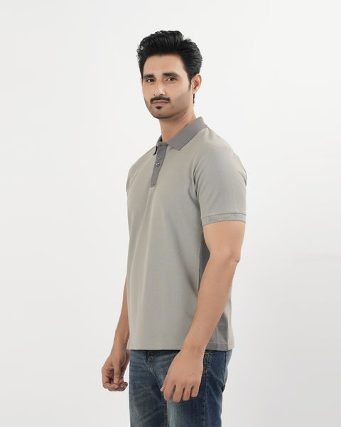 Regular Solid Polo Shirt