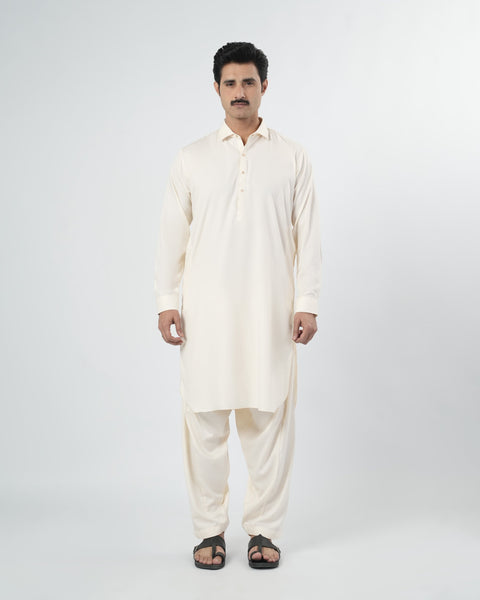 Eminent Men's Plain Shalwar Suit