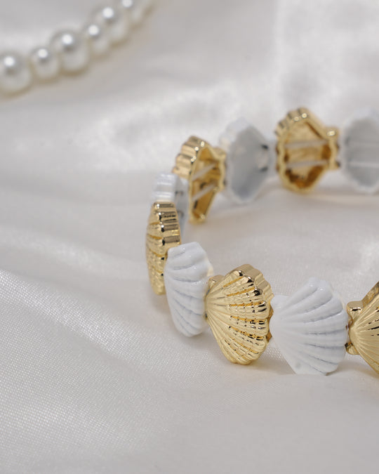 Women's Shell Link Bracelet