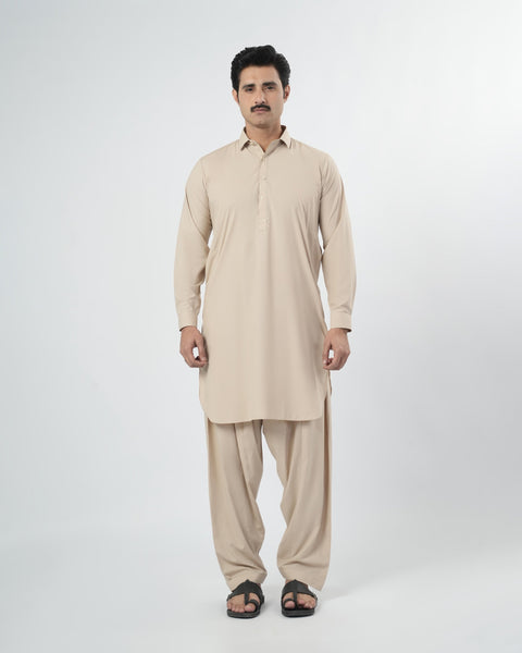 Eminent Men's Plain Shalwar Suit