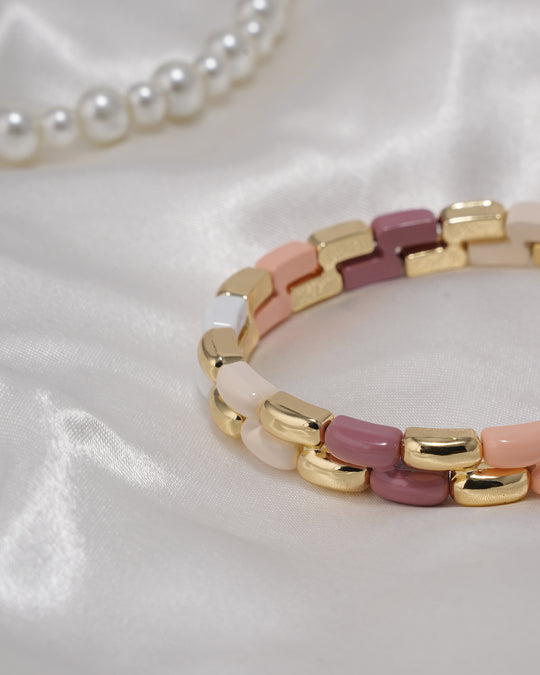 Women's Textured Chain Bracelet