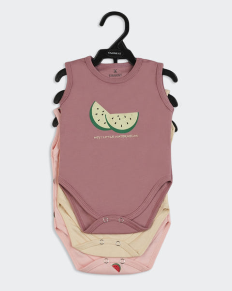 Newborn Girls Romper Set