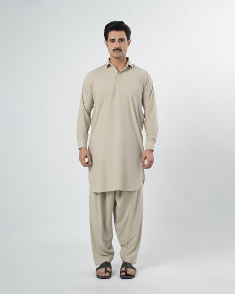 Eminent Men's Plain Shalwar Suit