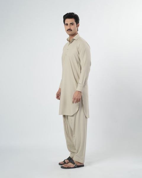 Eminent Men's Plain Shalwar Suit