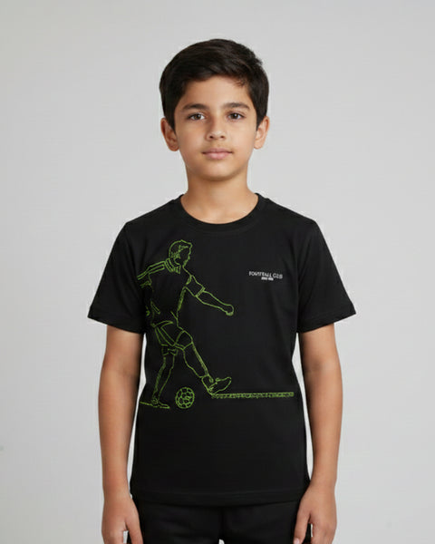 Boys Half Sleeves T-Shirt