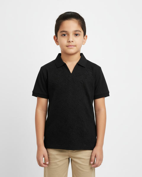 Boys' Half Sleeves Polo T-Shirt