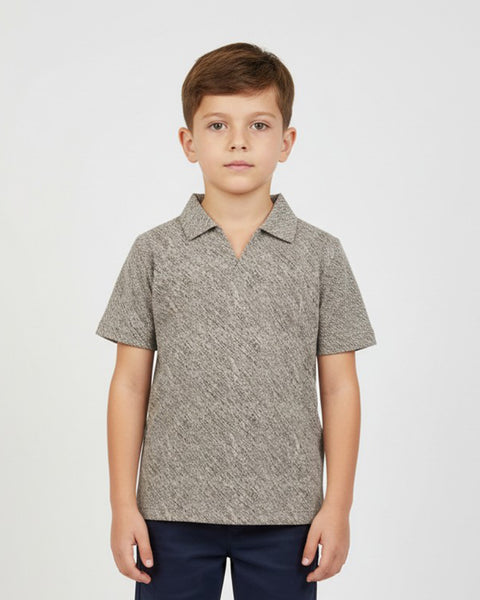 Boys' Half Sleeves Polo T-Shirt