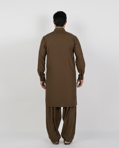 Eminent Men Kameez Shalwar Suit Plain