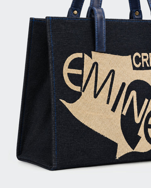 Women's Embroidered Tote Bag