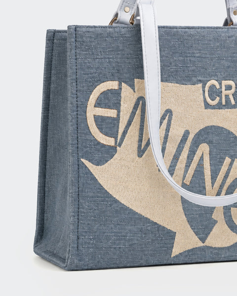 Women's Embroidered Tote Bag