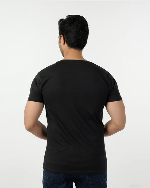Eminent Men's Half Sleeves T-Shirt - Black, Men's T-Shirts & Polos, Eminent, Chase Value