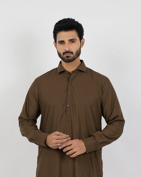 Eminent Men Kameez Shalwar Suit Plain
