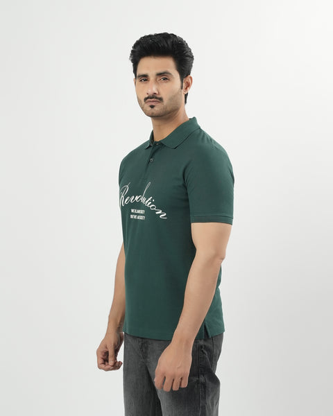 Men's Half Sleeves Polo T-Shirt