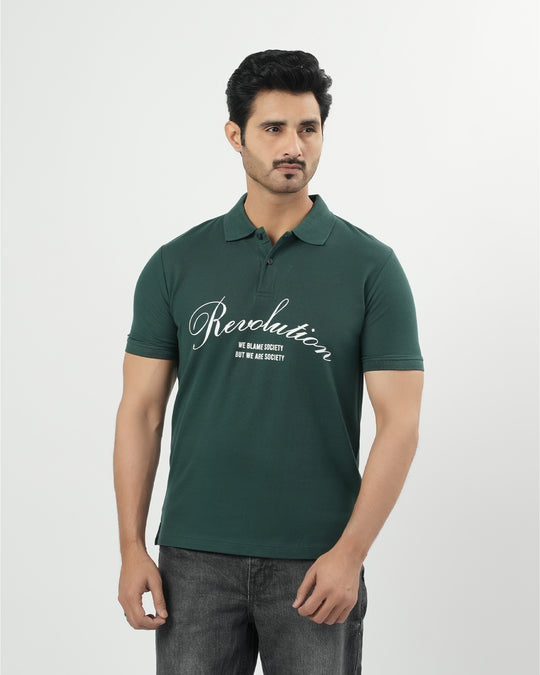 Men's Half Sleeves Polo T-Shirt