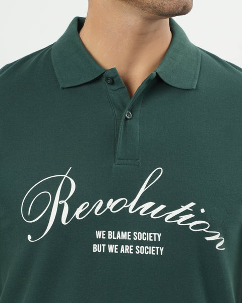 Men's Half Sleeves Polo T-Shirt