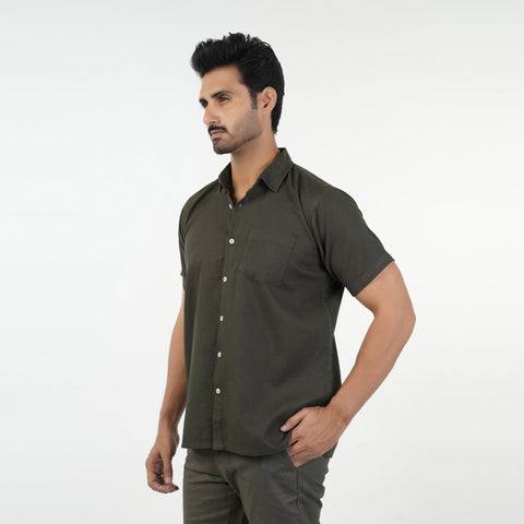 Eminent Men's Casual Half Sleeves Shirt