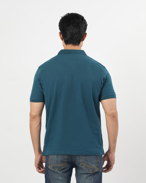 Regular Solid Polo Shirt