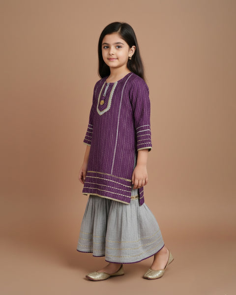Girls' 2pcs Shalwar Kameez