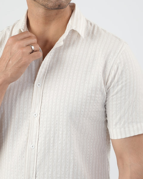 Men's Half Sleeves Casual Shirt