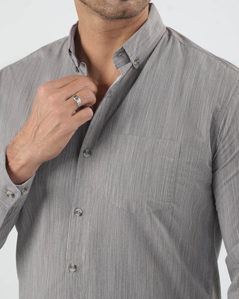 Men's Casual Full Sleeves Shirt