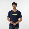 Eminent Men's Round Neck Half Sleeves Printed T-Shirt - Navy Blue, Men's T-Shirts & Polos, Eminent, Chase Value