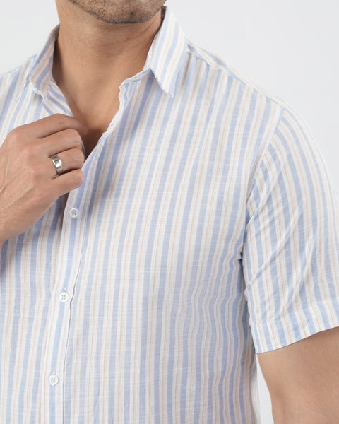 Men's Half Sleeves Casual Shirt