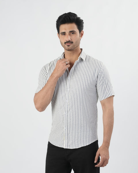 Men's Half Sleeves Casual Shirt