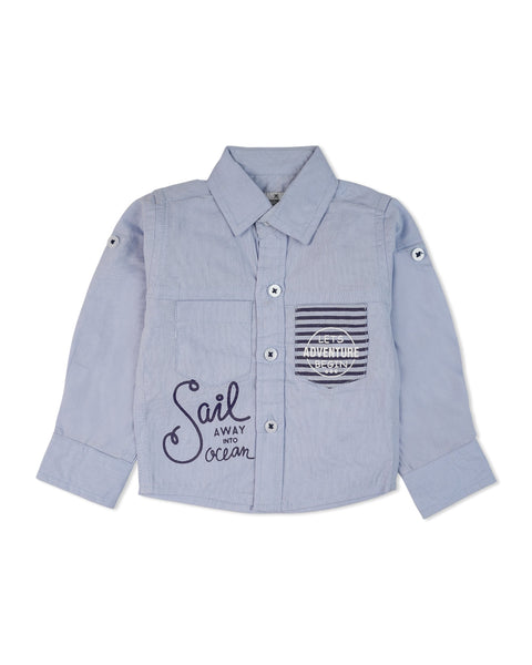 Eminent Newborn Boy Casual Full Sleeves Shirt