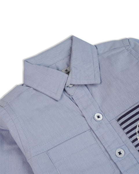 Eminent Newborn Boy Casual Full Sleeves Shirt