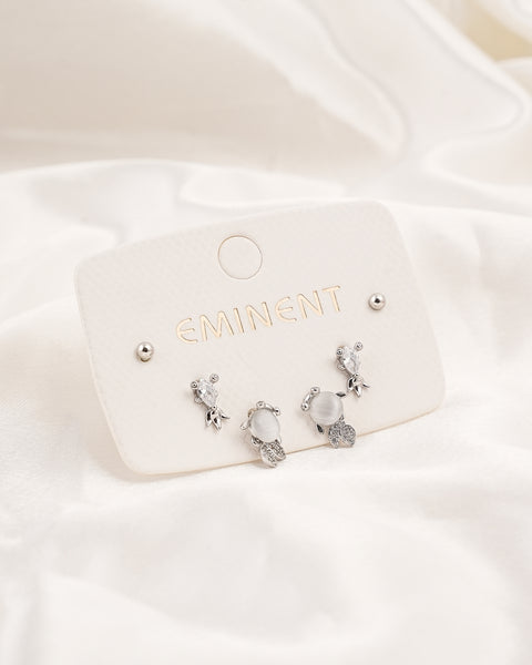 Women's 3Pcs Ear Top Set